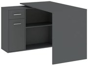 NASH Íróasztal Antracit Színben. 120 cm.