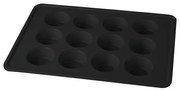 BerlingerHaus 12 csészés muffin sütőforma Matte Black Collection  BH/7876