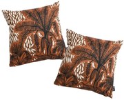 2 db kültéri párna TERRABANA 45x45 cm, barna