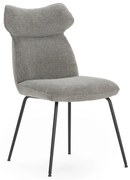 Szürke étkezőszék szett 2 db-os Dara – Marckeric