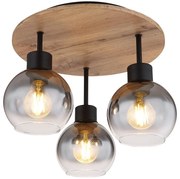 Globo 15656-3DR - Felületre szerelhető csillár MOITAS 3xE27/40W/230V