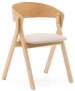 Natúr színű étkezőszék Godia – Kave Home