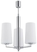 Argon 1224 - Csillár rúdon CAMELOT 3xE27/15W/230V fényes króm