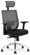 Irodai szék ELMIR fekete/szürke