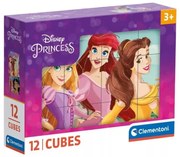 Disney Hercegnők Happy Space mesekocka 12 db-os Clementoni