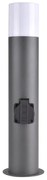 Kültéri lámpa DALLAS 1xE27/12W/230V IP44 antracit, aljzattal