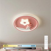 Brilagi - LED dimmelhető gyerekszobai mennyezeti lámpa BUNNY LED/83W/230V 3000-6000K + távirányító