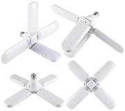 Erős Fényű Ventilátor formájú, kinyitható E27 LED lámpa / állítható vetítési szöggel 75 W