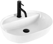 REA-U4620 - Ráépíthető mosdó AURA 38,5x50,5 cm kerámia/fényes fehér