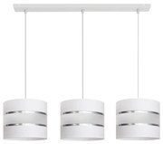 Csillár zsinóron HELEN 3xE27/15W/230V fehér