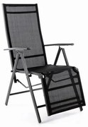 GARTHEN Kerti szék összecsukható RELAX antracit