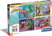 Pókember Spidey 4 az 1-ben puzzle Clementoni