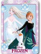 Disney Jégvarázs Holiday Karácsonyi polár takaró 100x140cm
