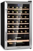Klarstein Vinamour 32 Uno, borhűtő, 95 liter, 36 palack, 4-18 °C, 1 zóna, érintésvezérlés