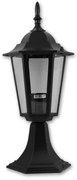 LED Victoria fekete, kültéri állólámpa, E27-es foglalattal