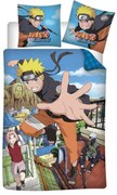 Naruto Hidden Leaf ágyneműhuzat 140×200cm, 65×65 cm