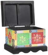 Tároló doboz 40x30x30 cm Szilárd Fa Mangó