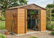 fém kerti ház LANITPLAST MAXTORE WOOD 98 LG2302