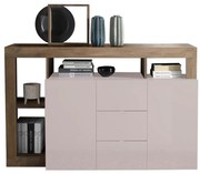 LENOR komód kasmír/tölgy