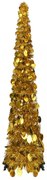 aranyszínű pop-up PET műkarácsonyfa 120 cm