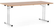 Összecsukható asztal 180 x 80 cm, bükkfa