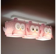 Dalber 64483 - Gyerek mennyezeti lámpa LITTLE FRIENDS 3xE27/15W/230V