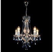 Wranovsky JWZ102052101 - Kristály csillár láncon DE LUXE 5xE14/40W/230V