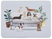 Curious Dogs 4 db-os parafa tányéralátét szett, 21,5x29 cm - Cooksmart ®