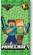 Minecraft Cube World fürdőlepedő, strand törölköző 70x140cm (Fast Dry)