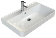 CeraStyle HERA - PULTRA ültethető - Top Counter - porcelán mosdó - 80 x 48 cm