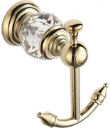 Mexen Estela dupla törölközőakasztó, arany - 7011535-50