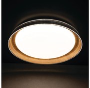 Kanlux 37317 - LED Mennyezeti lámpa NIFU LED/17,8W/230V átm. 43 cm fehér/barna