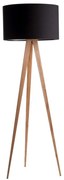 Tripod wood állólámpa