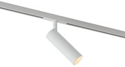 Modern fehér spotlámpa 1 fázisú sínrendszerhez GU10 35mm - Slimline Uzzy