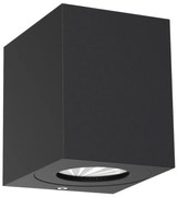 Nordlux - CANTO LED kültéri fali lámpatest 2xLED/6W/230V IP44 fekete