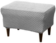 Elasztikus széklethuzat MALAGA Szürke TiaHome