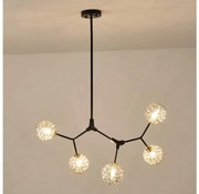 Csillár rúdon 5xG9/15W/230V szürke