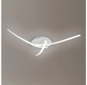 Brilagi - LED mennyezeti lámpatest STRIPES LED/24W/230V fehér