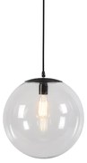 Modern lógólámpa átlátszó 35 cm - Pallon