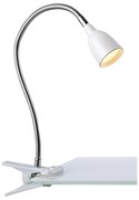 Fehér LED asztali lámpa (magasság 10,5 cm) Tulip – Markslöjd