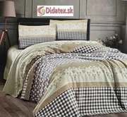 HOME Pamut ágyneműk DeLuxe 140x200 cm-es szett Csomagolás Ágynemű mérete: 140x200 cm, A csomag tartalma: Készletcsomagolás