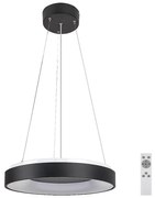 Rabalux 72001 - CEILO LED/38W/230V fekete dimmelhető függeszték távirányítóval