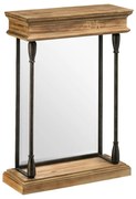 Fali tükör tömörfa kerettel 50x70 cm Tribeca – Premier Housewares