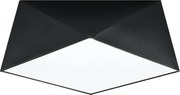 Mennyezeti lámpa HEXA 2xE27/60W/230V fekete