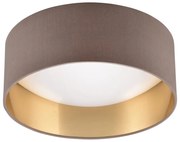 Világosbarna LED mennyezeti lámpa ø 30 cm Locarno – Reality