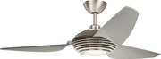 KICHLER KLF-VOYA-60-BS VOYA Ventilátoros lámpa Ezüst, Pezsgő LED IP20
