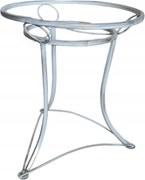 Virágtartó fém 35cm virágtartó állvány virágtartó ajándék Fehér