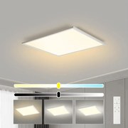 Brilagi - dimmelhető LED lámpatest SLIMFRAME LED/36W/230V 45x45 cm fehér + távirányító