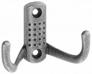 Fogas fém, K23-B0, antik ezüst