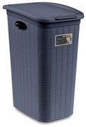 STEFANPLAST Elegance szennyeskosár 36 L, kék